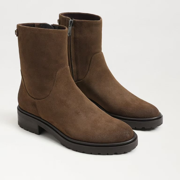 Sky Mocha Suede Ankle Boot