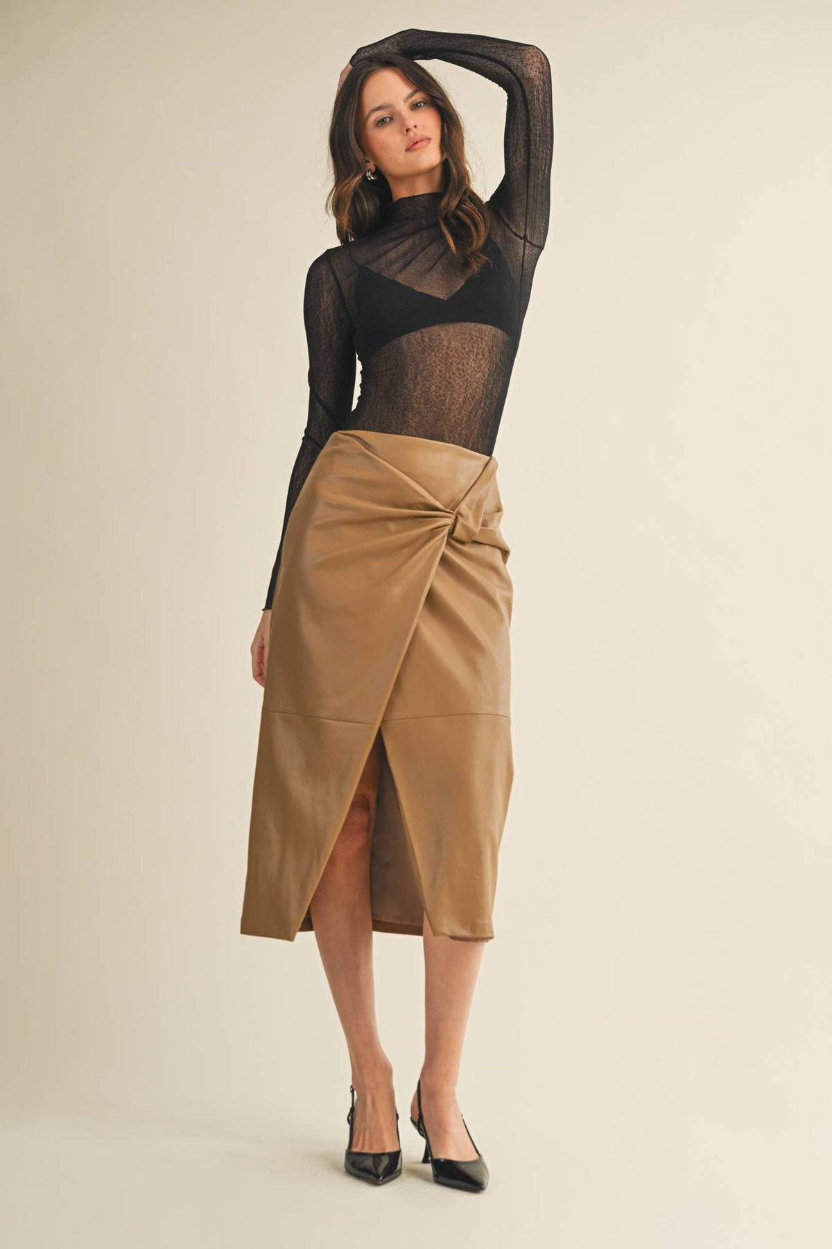 Knot Wrap Skirt