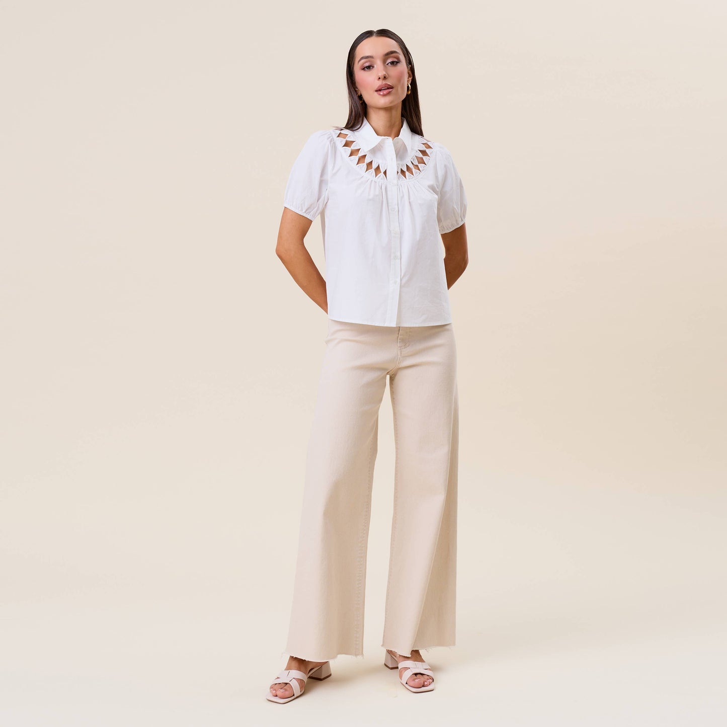 Cutwork Blouse
