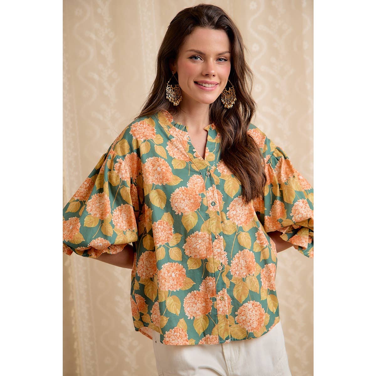 BOTANICAL BLOUSE