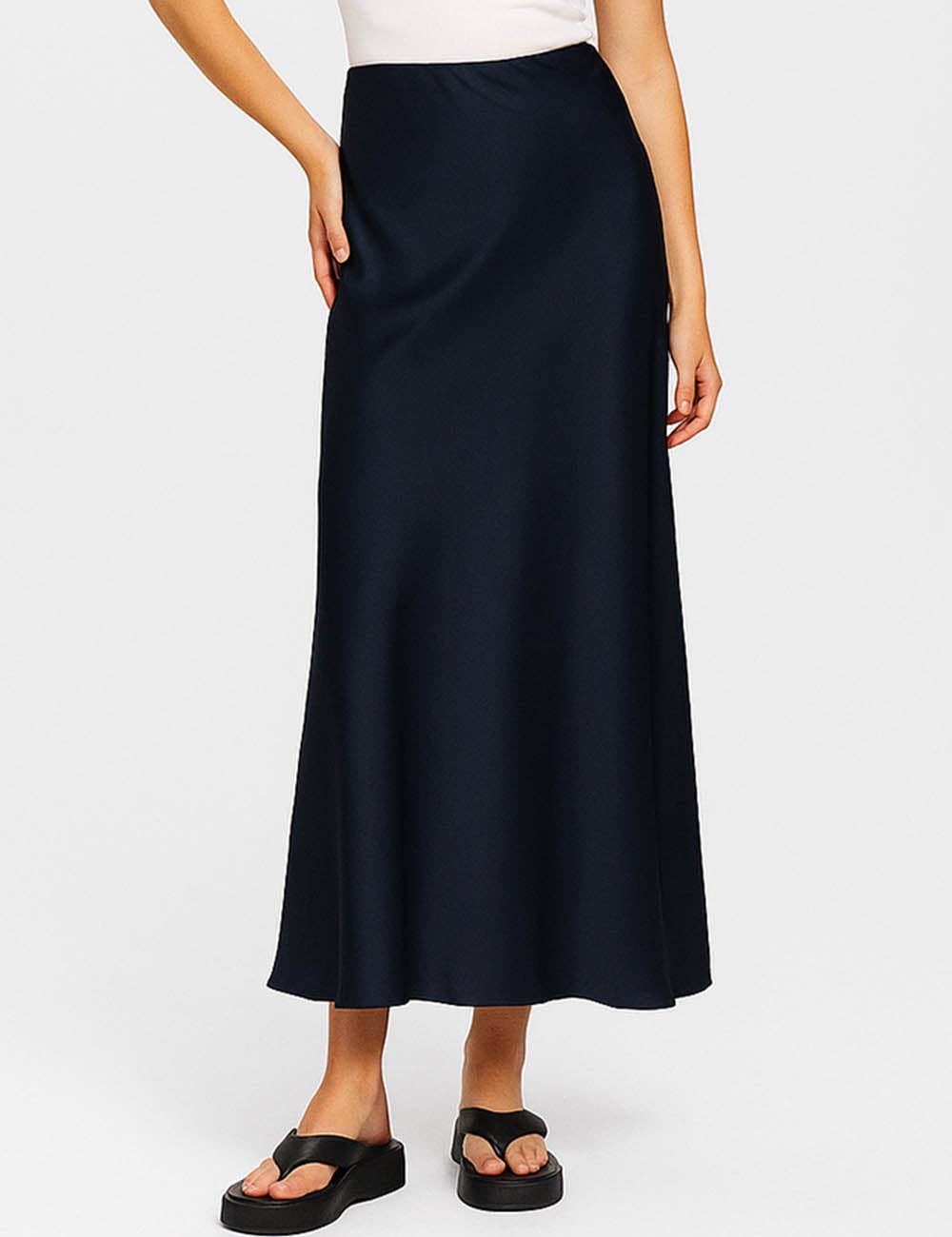 Solid Satin Skirt *More Colors*