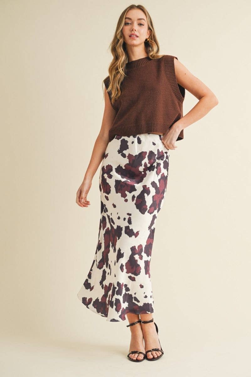 Open Back Ribbed Edges Top