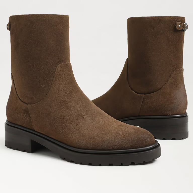 Sky Mocha Suede Ankle Boot