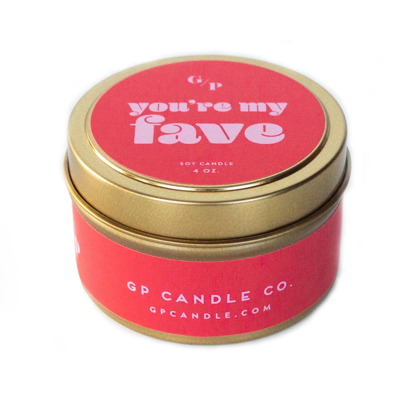 You're My Fave Candle Tin