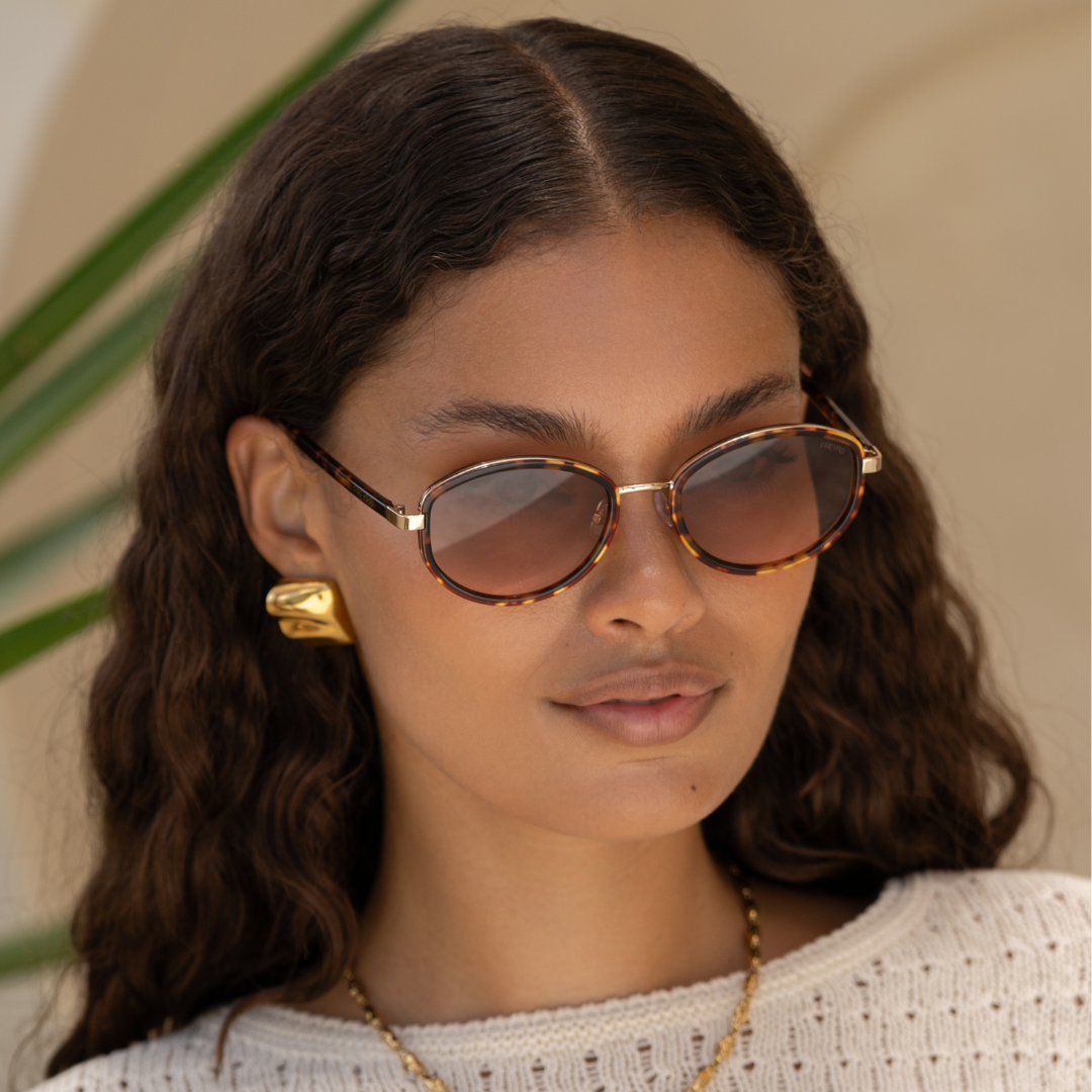 Jordan Acetate Oval Sunglasses
