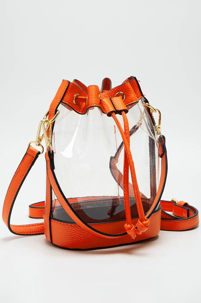 Clear Crossbody Bucket Bag *More Colors*