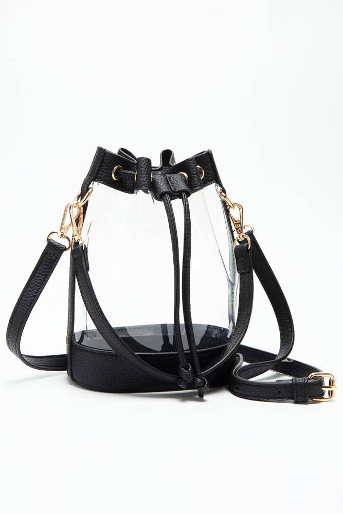 Clear Crossbody Bucket Bag *More Colors*
