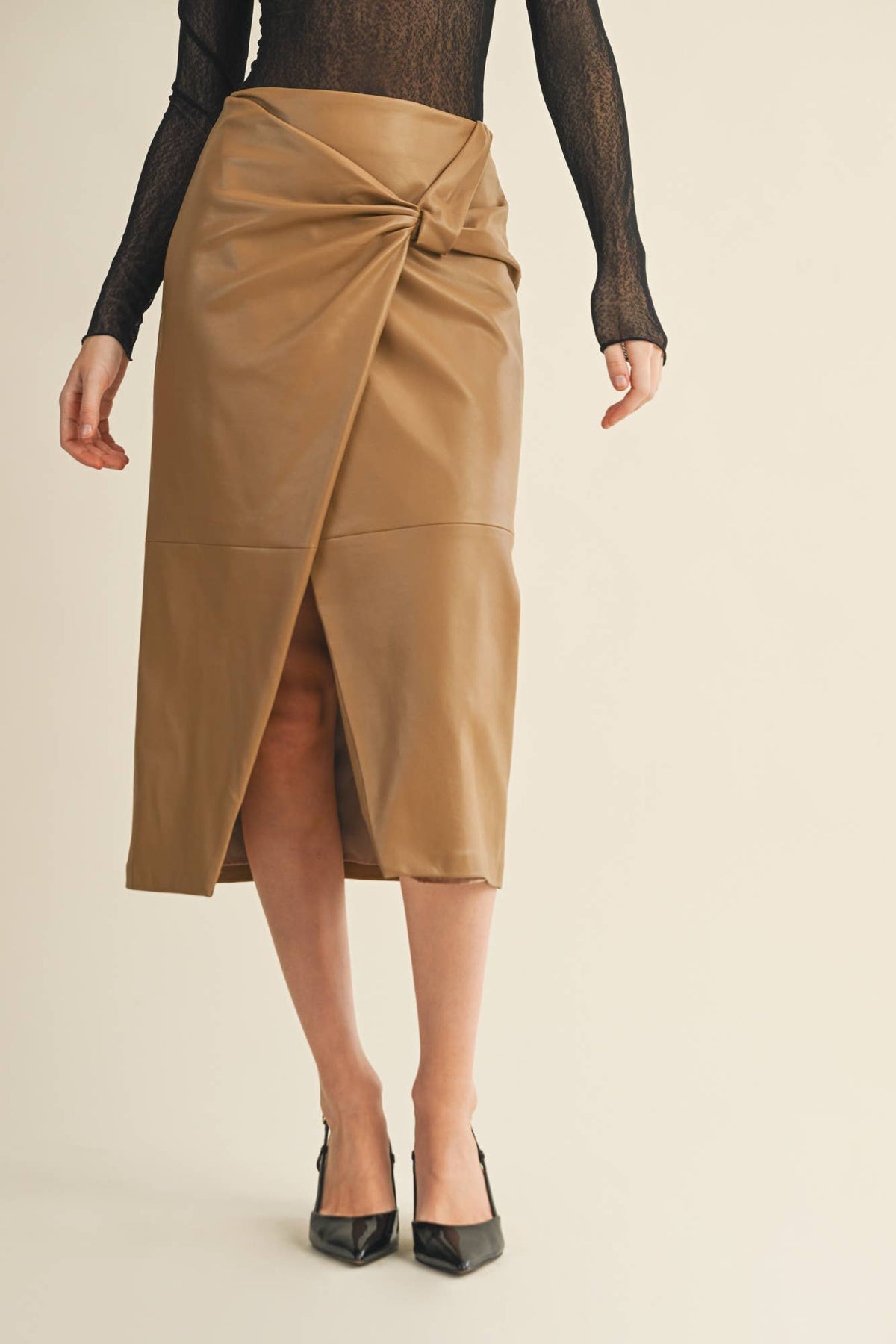 Knot Wrap Skirt