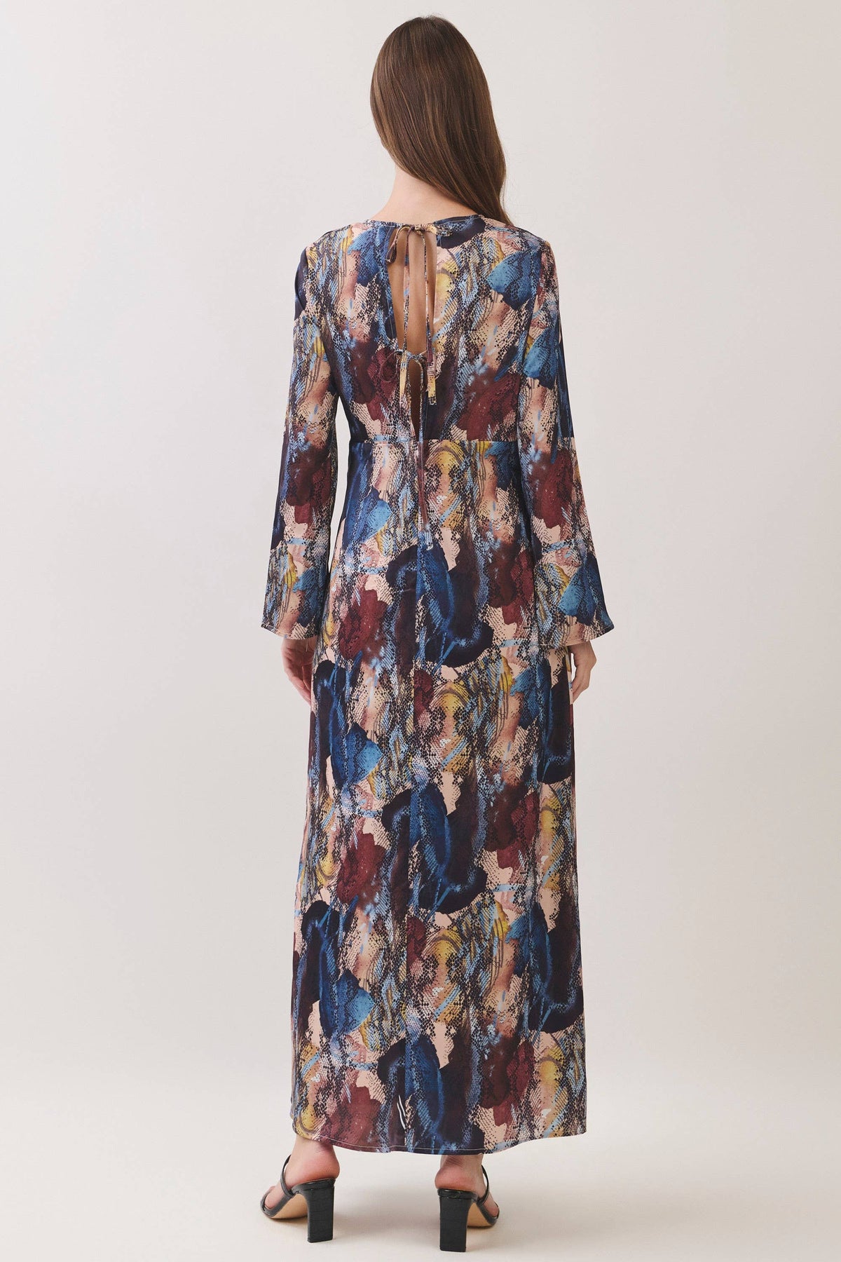 Snake Print Maxi