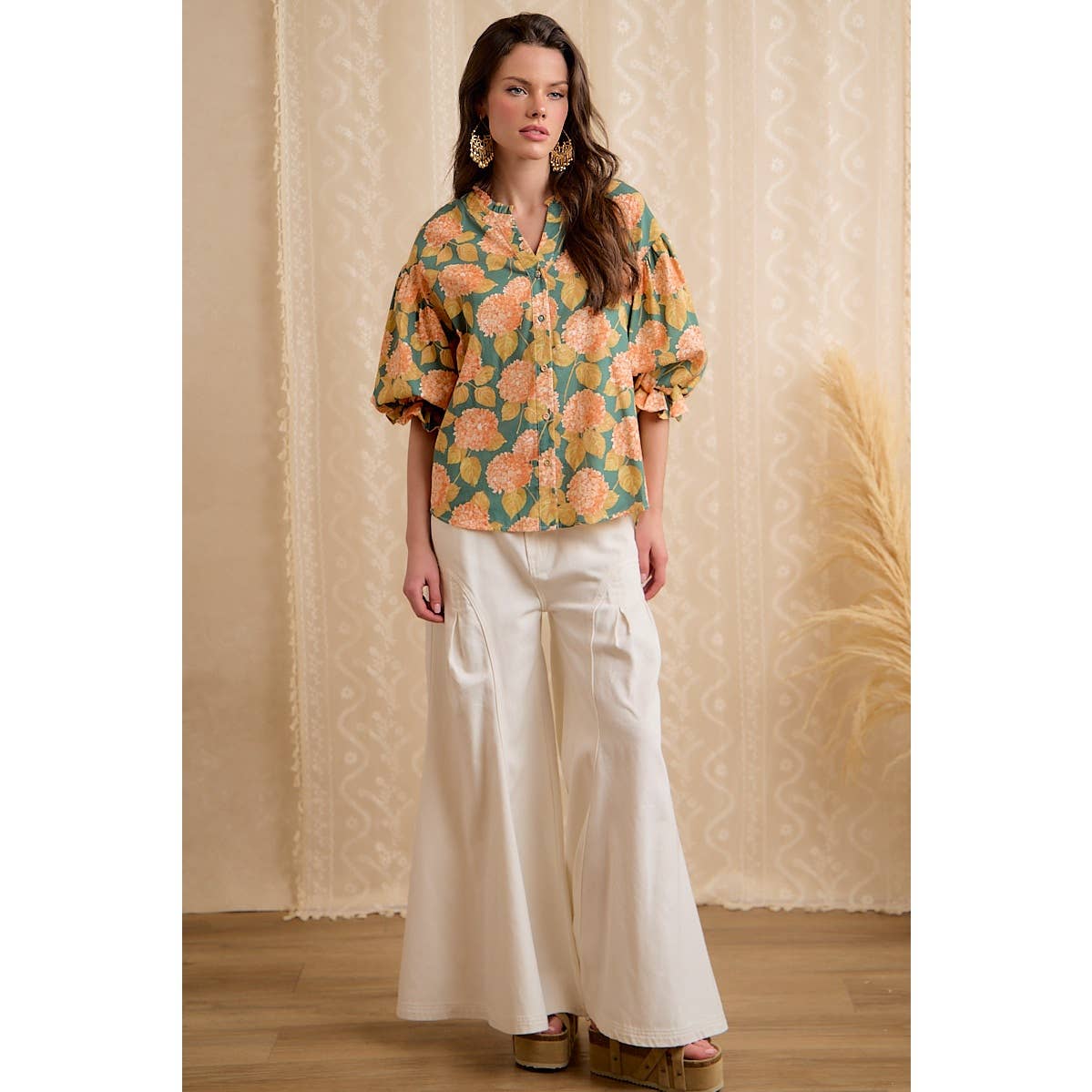 BOTANICAL BLOUSE