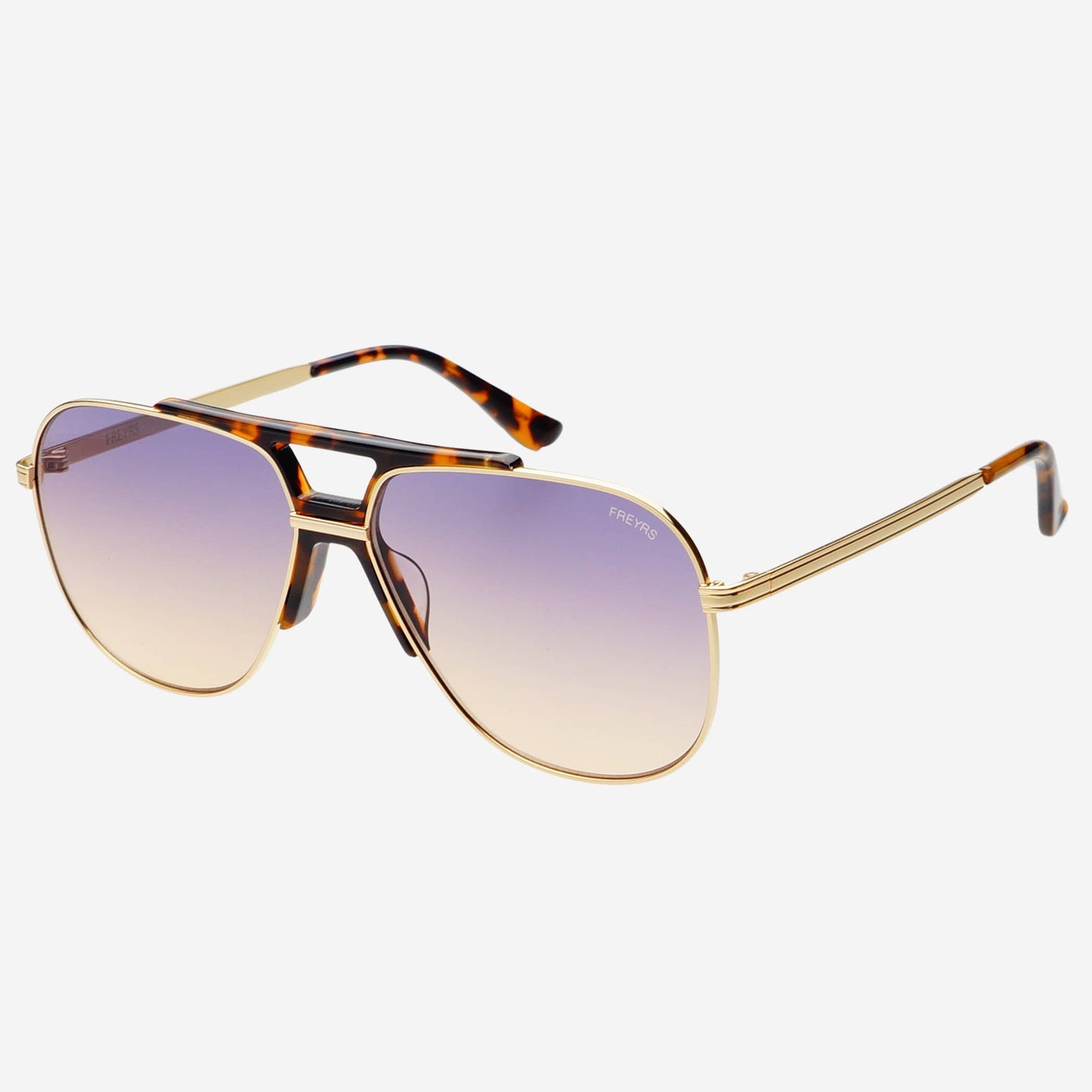 Logan Acetate Aviator Sunglasses