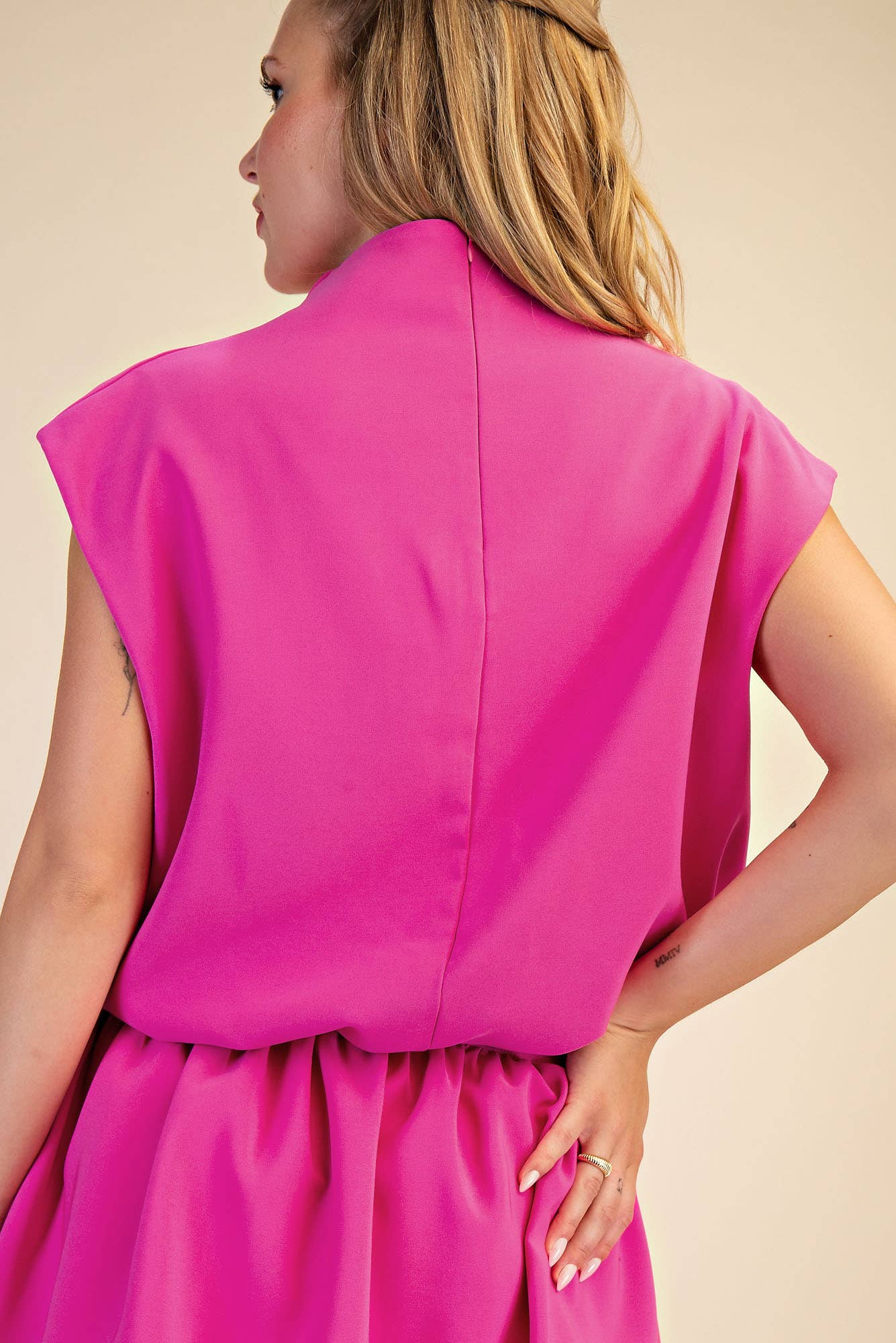 Color Block Set Pink