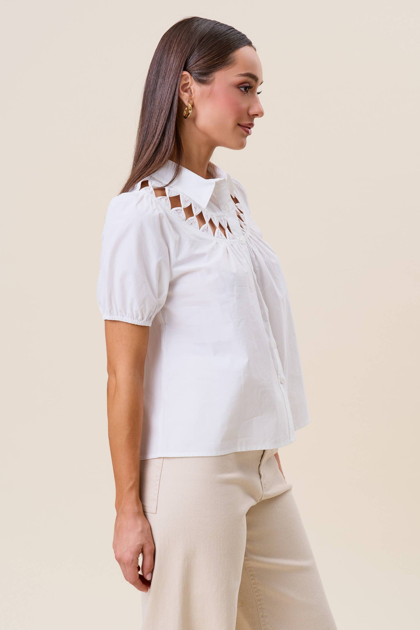 Cutwork Blouse