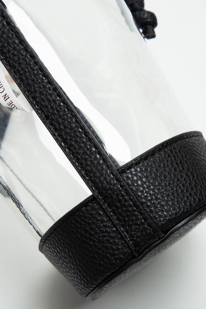 Clear Crossbody Bucket Bag *More Colors*
