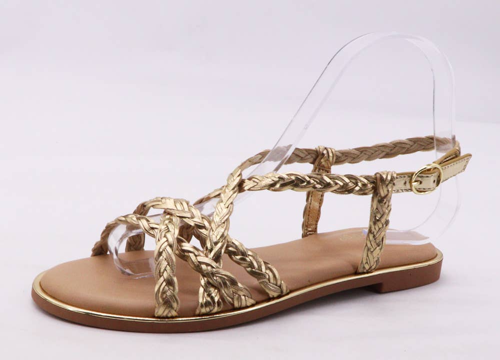 BRAIDED STRAP FLAT
