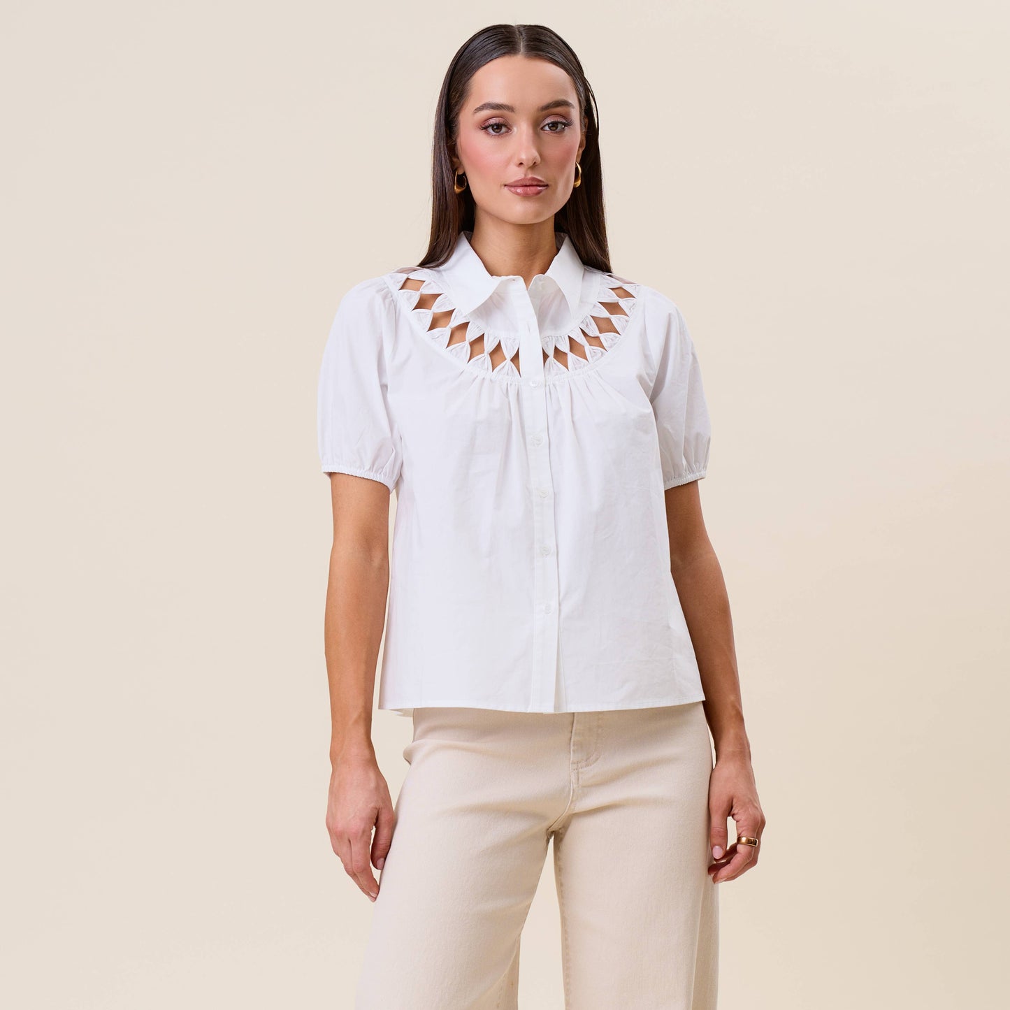 Cutwork Blouse