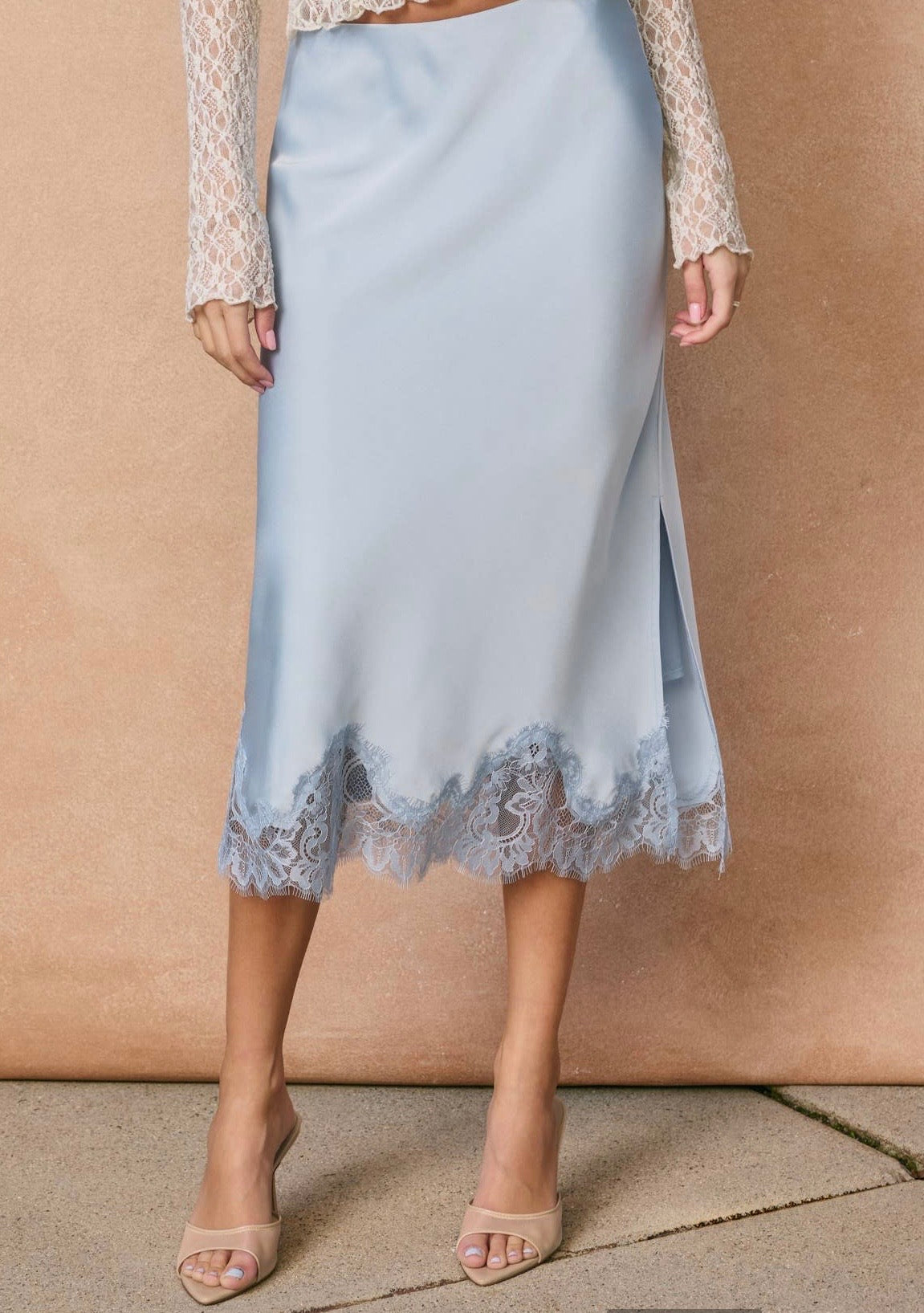The Eloise Satin Skirt **More Colors Available**