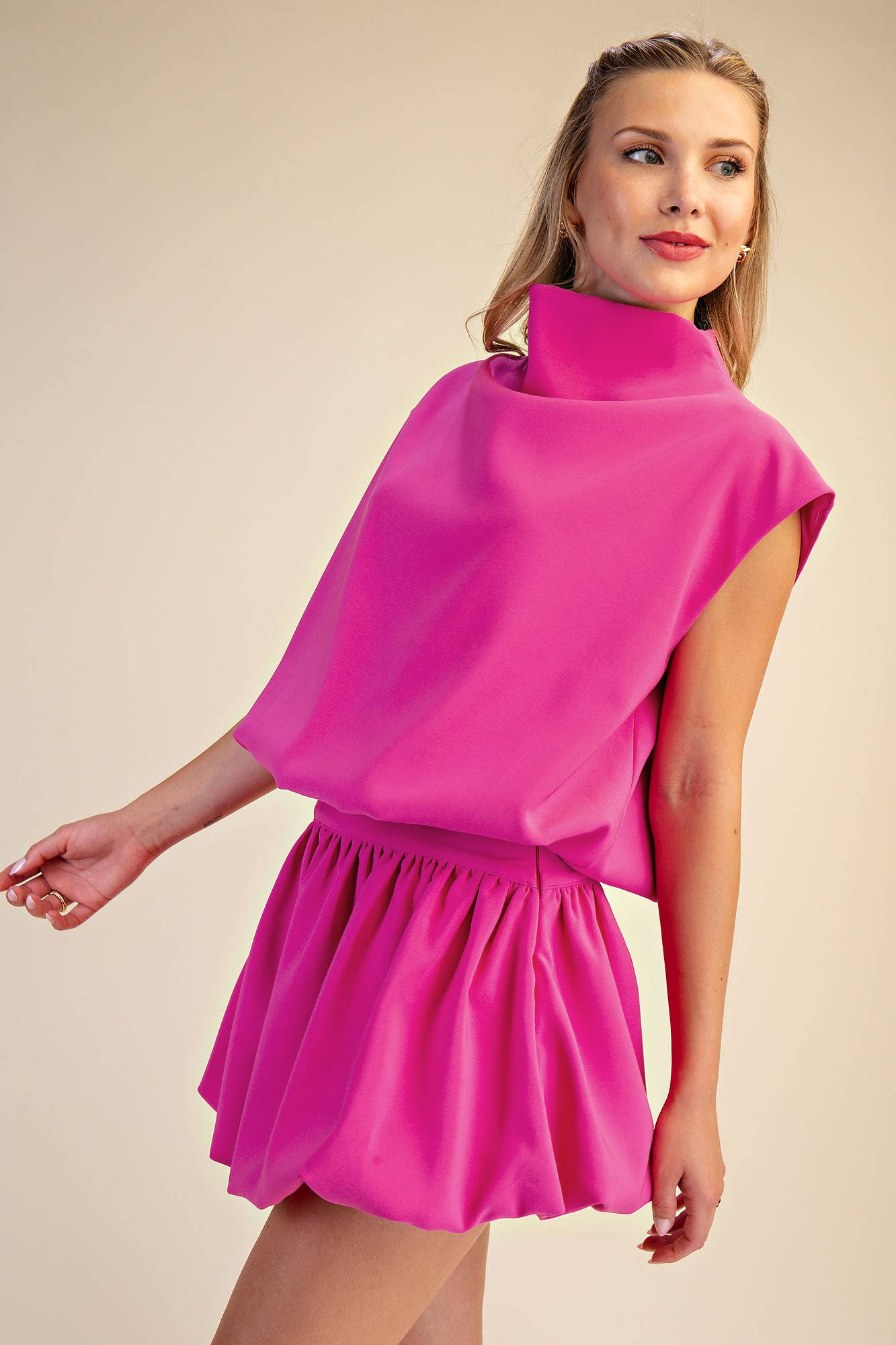 Color Block Set Pink