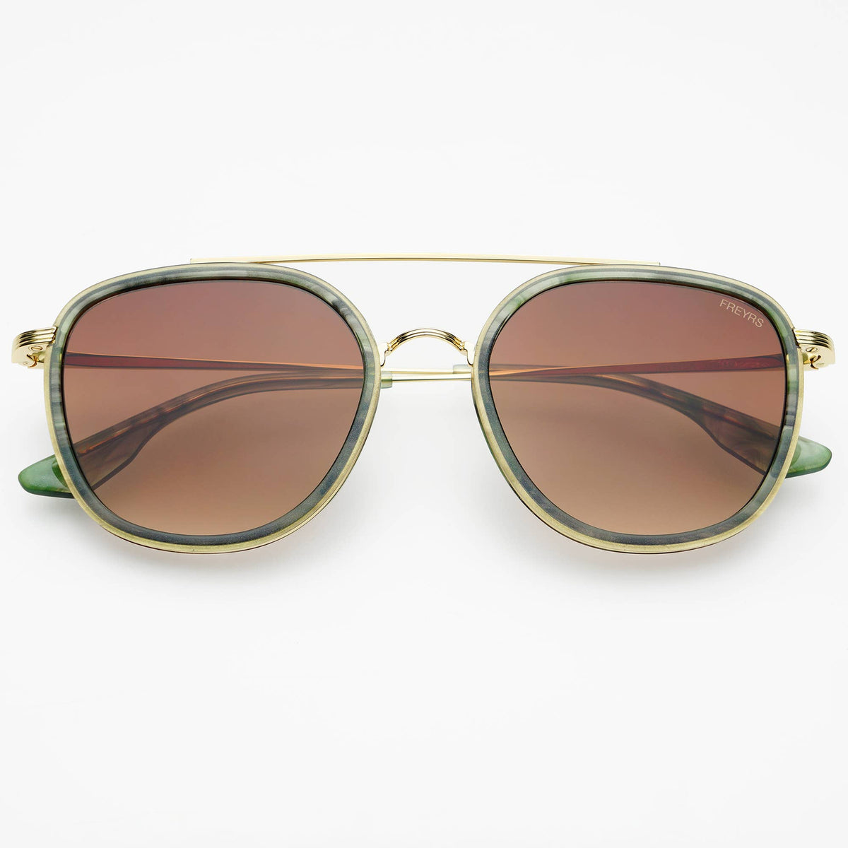 Weston Acetate Round Unisex Sunglasses