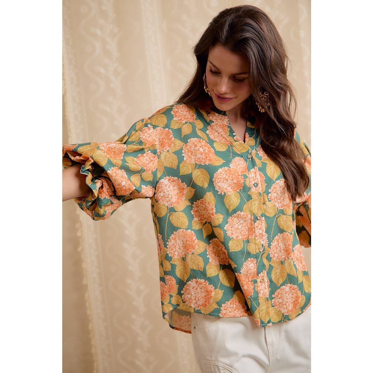 BOTANICAL BLOUSE