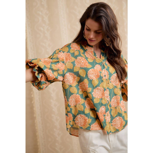 BOTANICAL BLOUSE