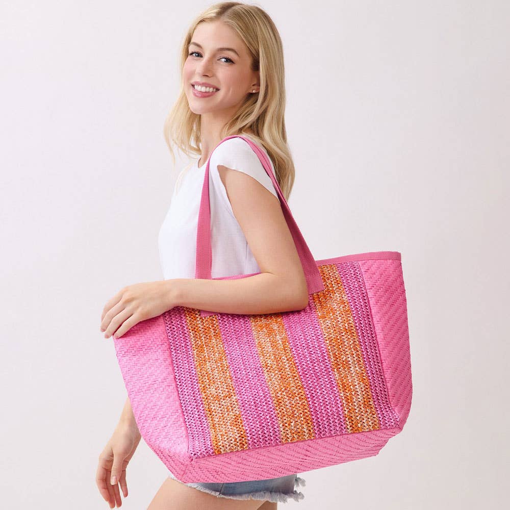 Stripe Tote Bag