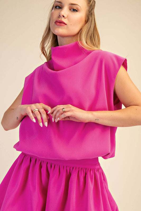 Color Block Set Pink