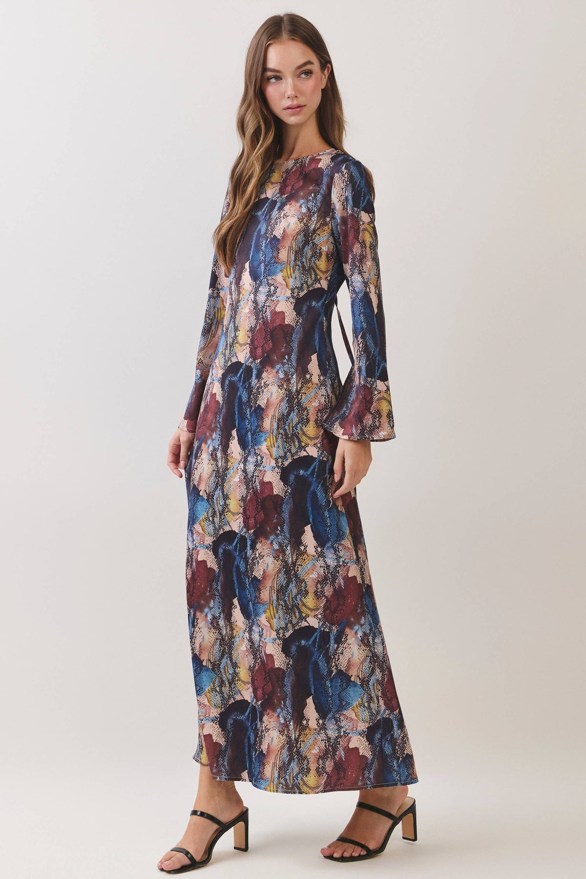 Snake Print Maxi