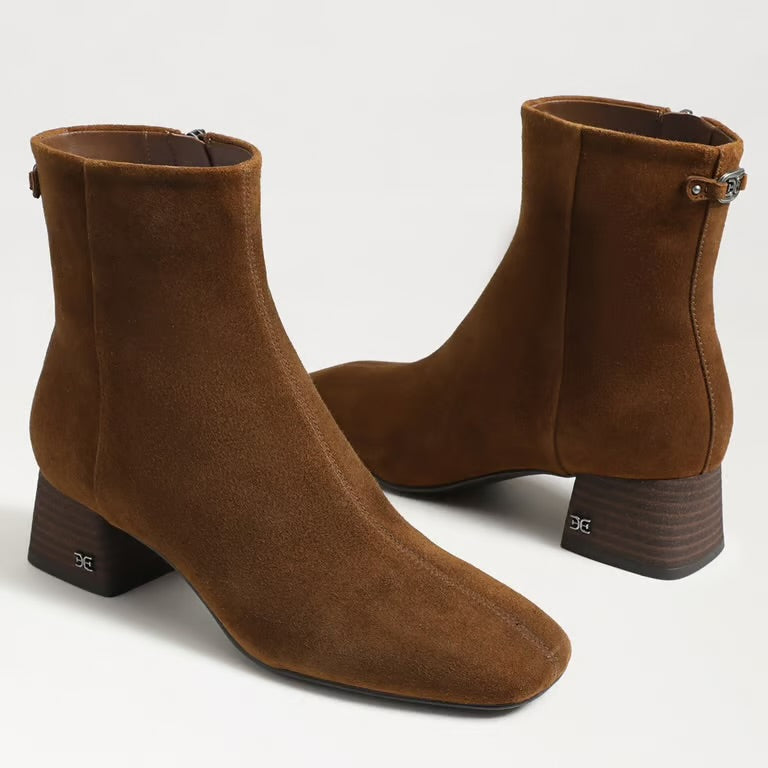 Paige Nutmeg Suede Ankle Boot