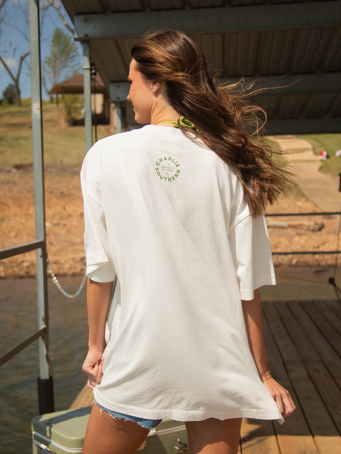 BIKINI TEE - PAISLEY