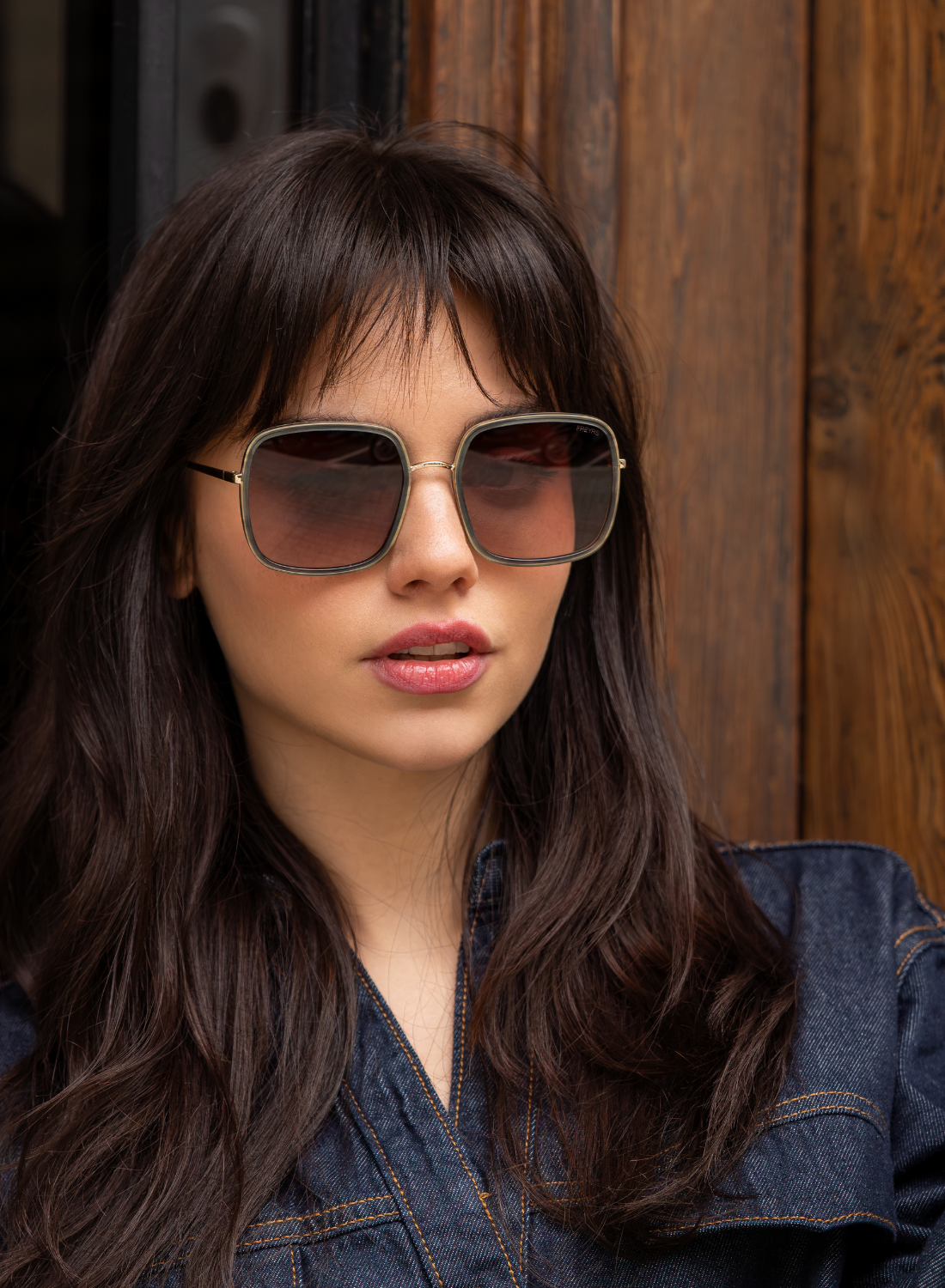 Cosmo Acetate Womens Square Sunglasses