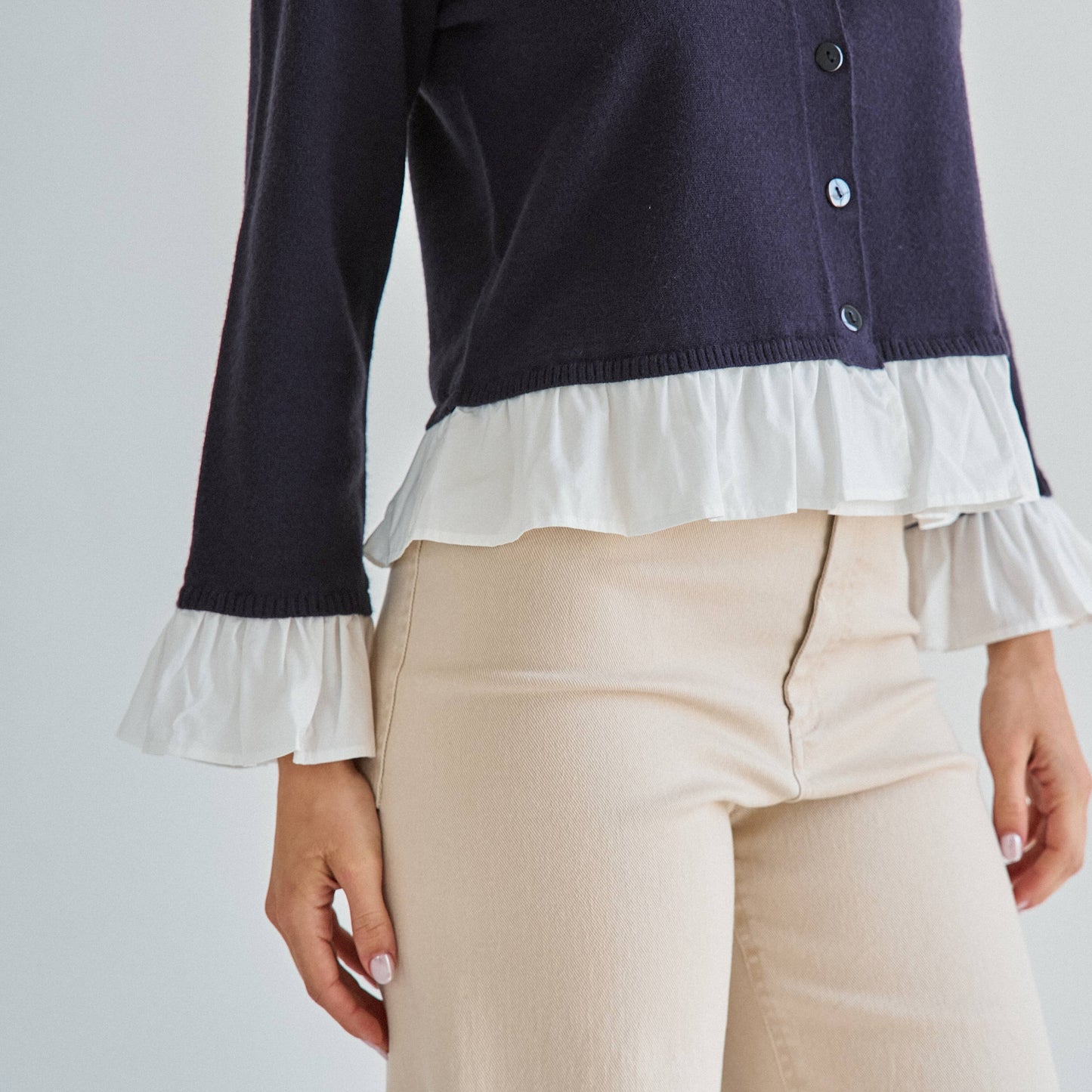 LAYERED CARDIGAN