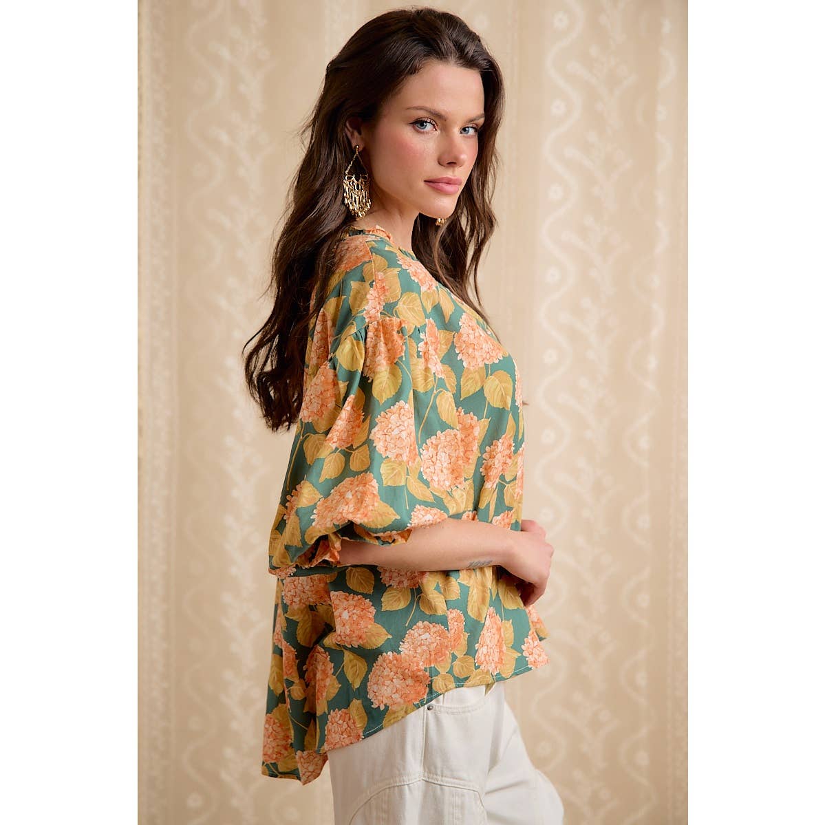 BOTANICAL BLOUSE