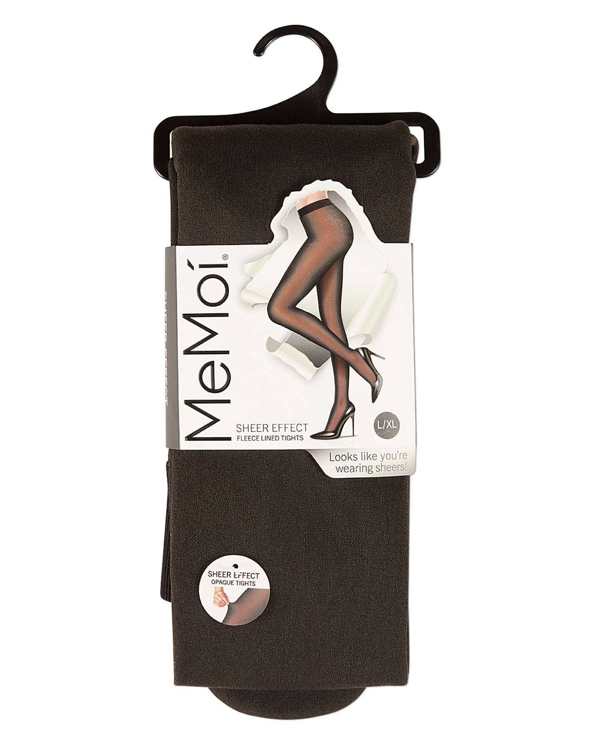 Sheer Effect Fleece Lined Tights
