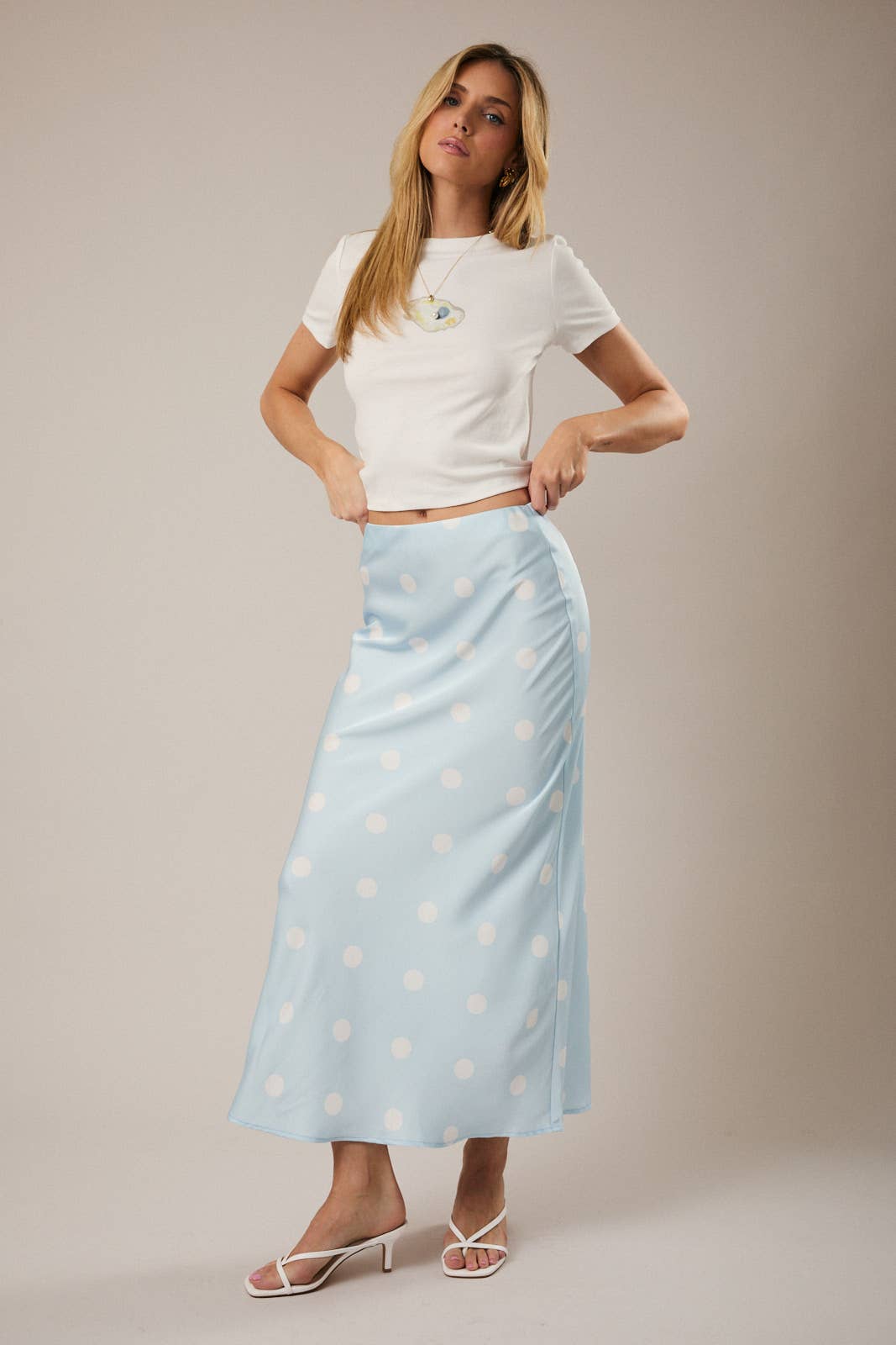 Polka Dot Midi