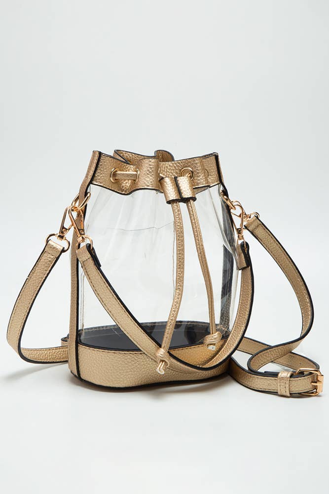 Clear Crossbody Bucket Bag *More Colors*