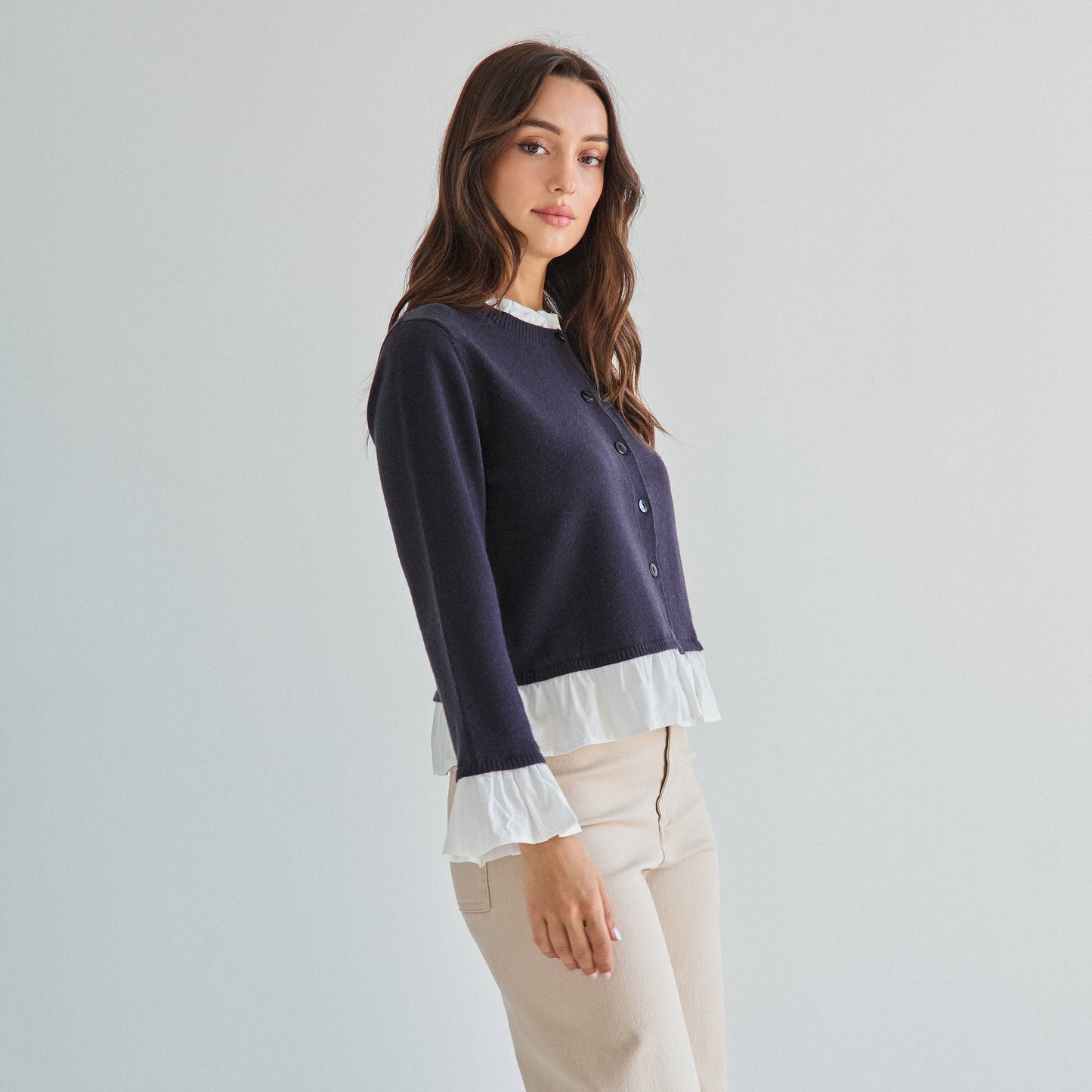 LAYERED CARDIGAN