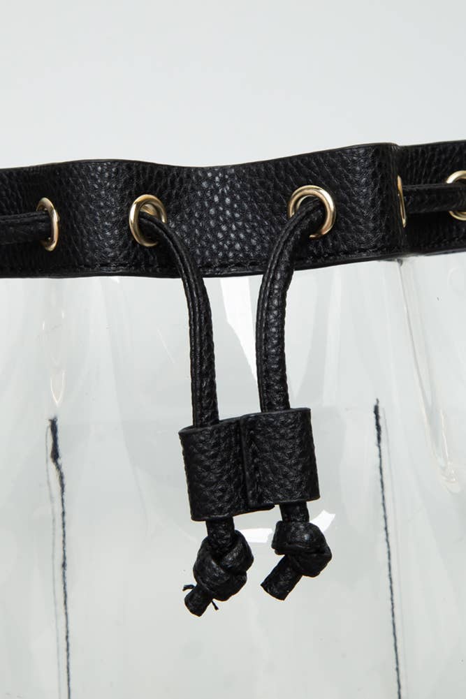 Clear Crossbody Bucket Bag *More Colors*