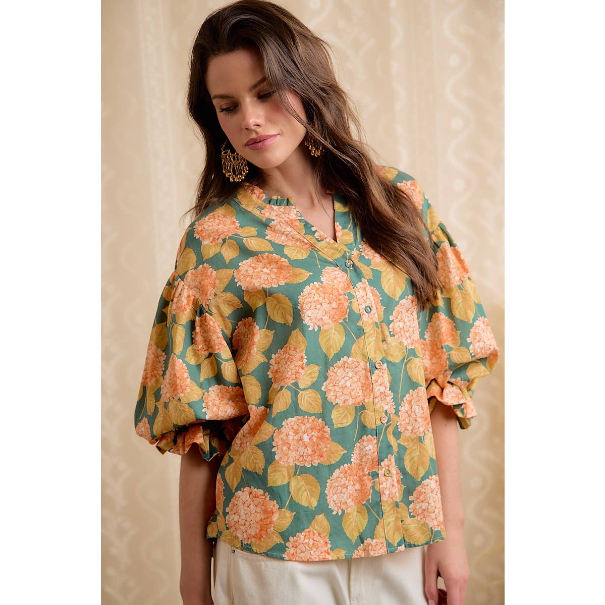 BOTANICAL BLOUSE