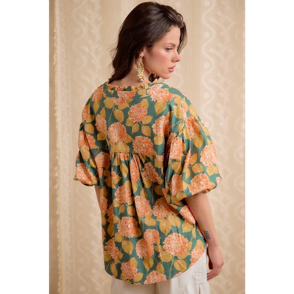 BOTANICAL BLOUSE