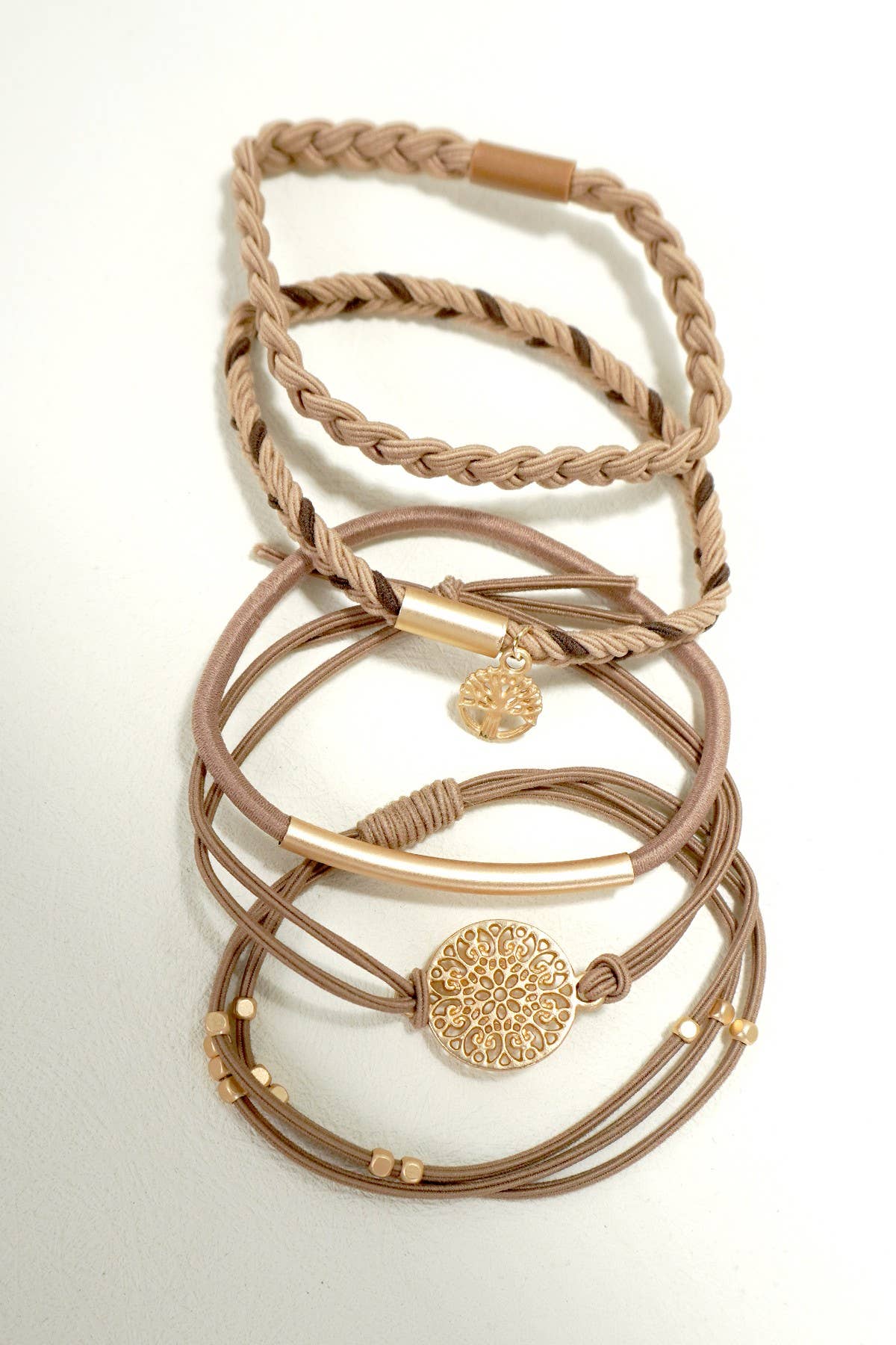 KNOT BRACELET HAIR TIES