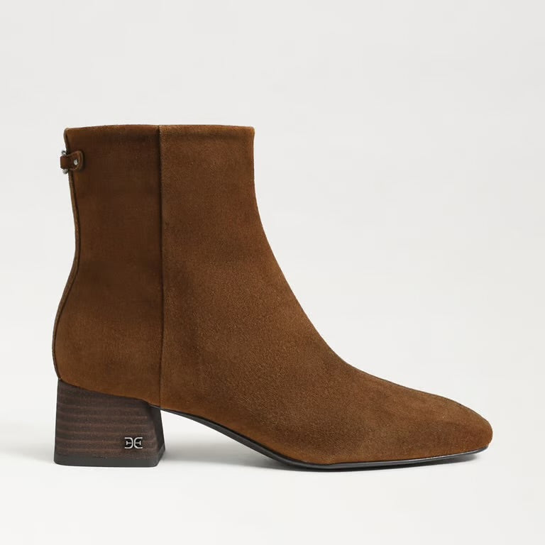Paige Nutmeg Suede Ankle Boot