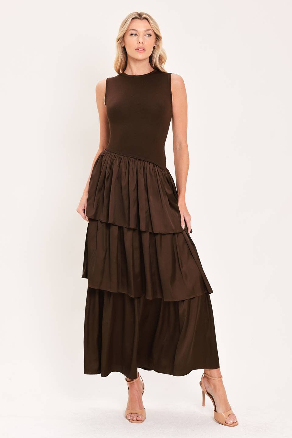 Layered Midi Dress