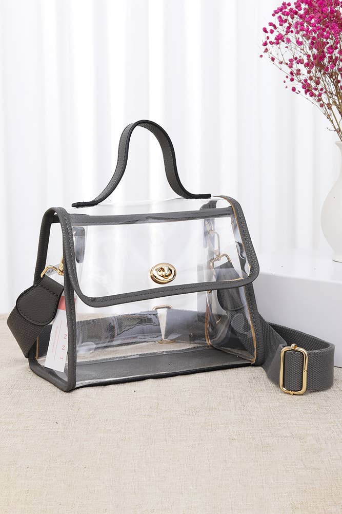 Clear Crossbody Hand Bag