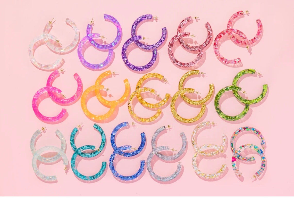 Confetti Hoops