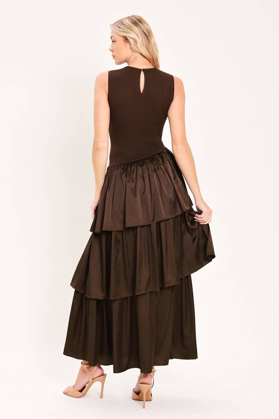 Layered Midi Dress