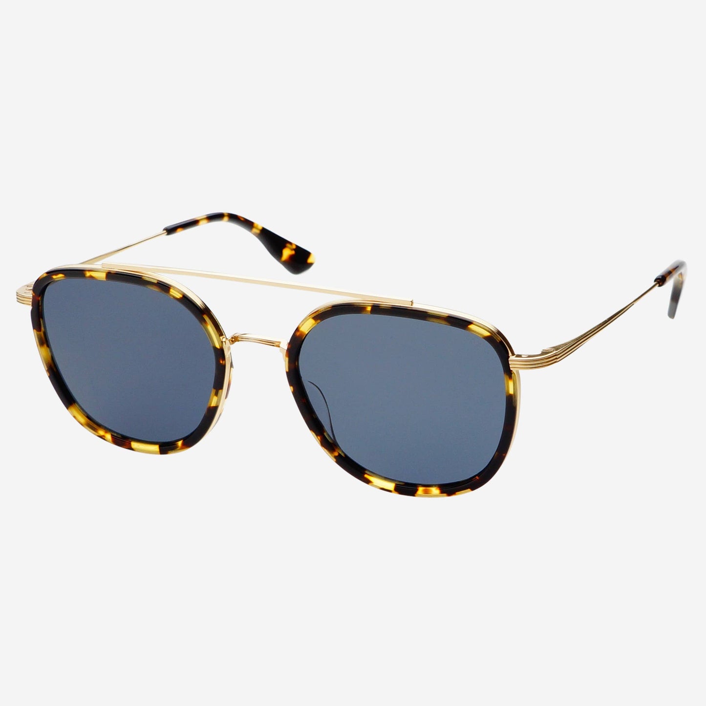 Weston Light Tortoise Round Sunglasses