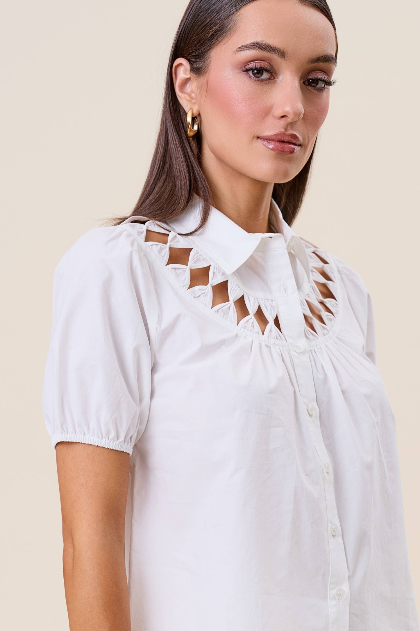 Cutwork Blouse