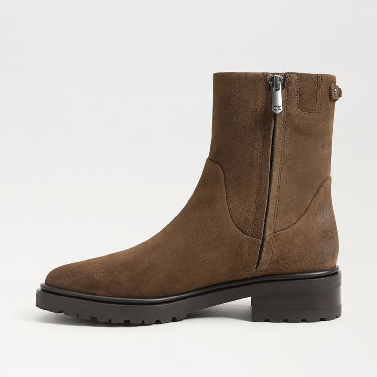 Sky Mocha Suede Ankle Boot