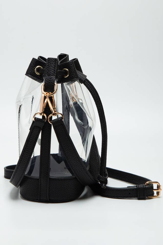 Clear Crossbody Bucket Bag *More Colors*
